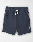 Kids 2-Piece Organic Cotton French Terry Pullover & Short Set, image 2 of 5 slides