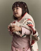 Toddler Girl Pointelle Long-Sleeve Top - Light Pink, image 4 of 6 slides