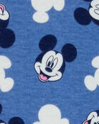 Kid Disney&copy; Mickey Mouse Snug Fit Cotton 2-Piece Pajamas - Navy, image 2 of 3 slides