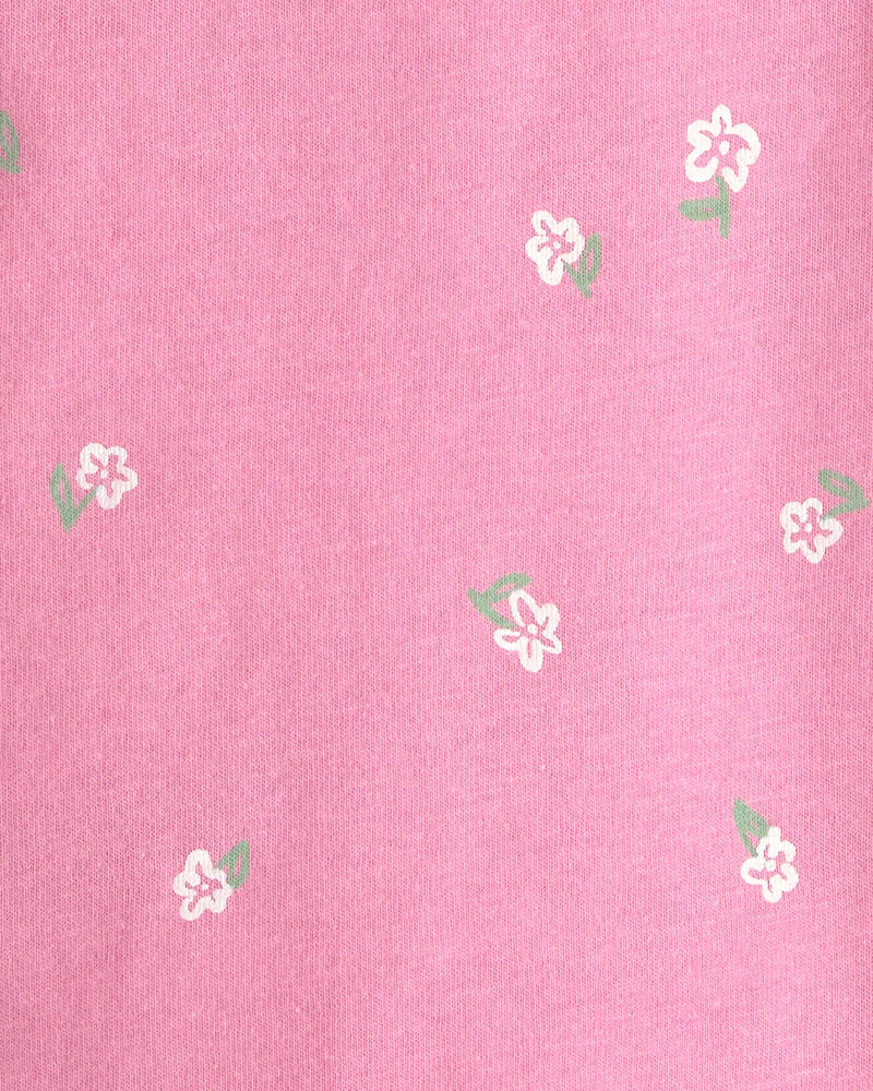 Baby Girl Floral Relaxed Top - Pink, image 2 of 3 slides