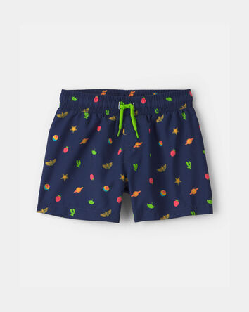 Toddler Boy &copy;Disney/Pixar Toy Story Swim Trunks - Navy Blue, 