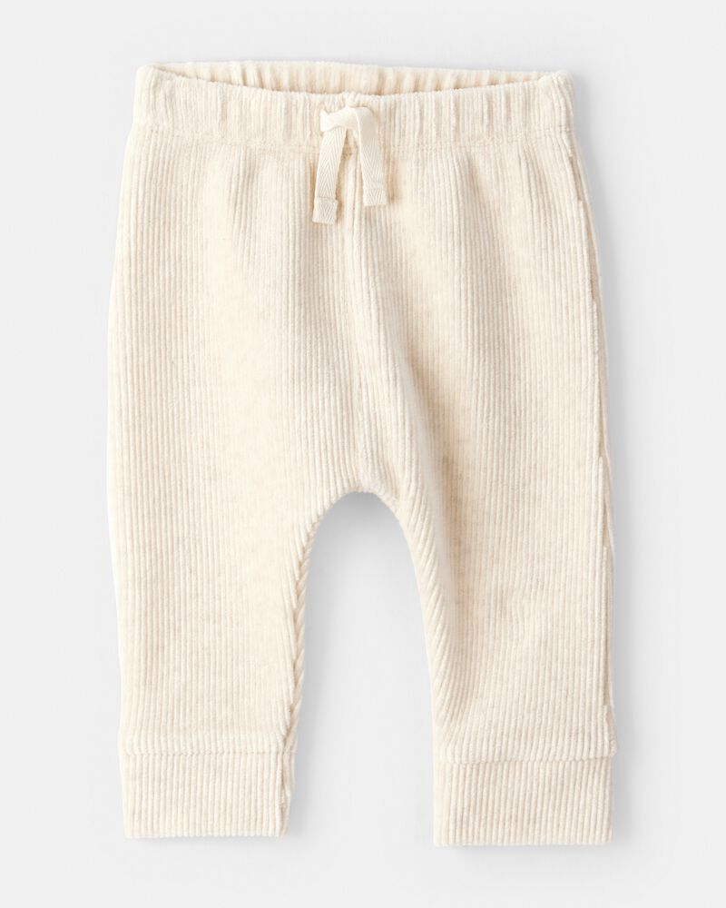 Baby Valentine's Day Cupid Crew 2-Piece Long-Sleeve Tee & Pant Set - Ivory, image 2 of 5 slides