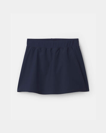 Girls Uniform Active Skort - Navy, 