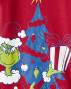 Kid Dr. Seuss&trade; The Grinch Long-Sleeve Graphic Tee - Red, image 3 of 3 slides