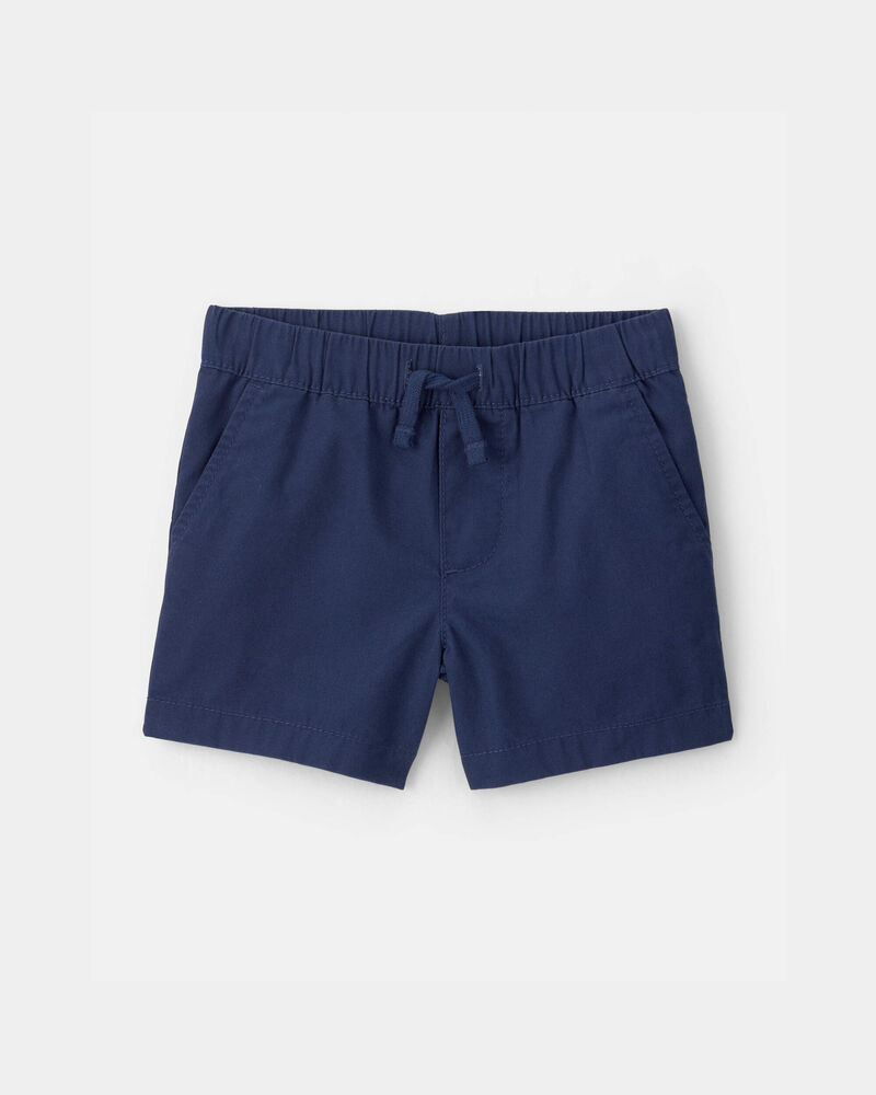 Baby Boy Canvas Shorts - Blue, image 1 of 4 slides