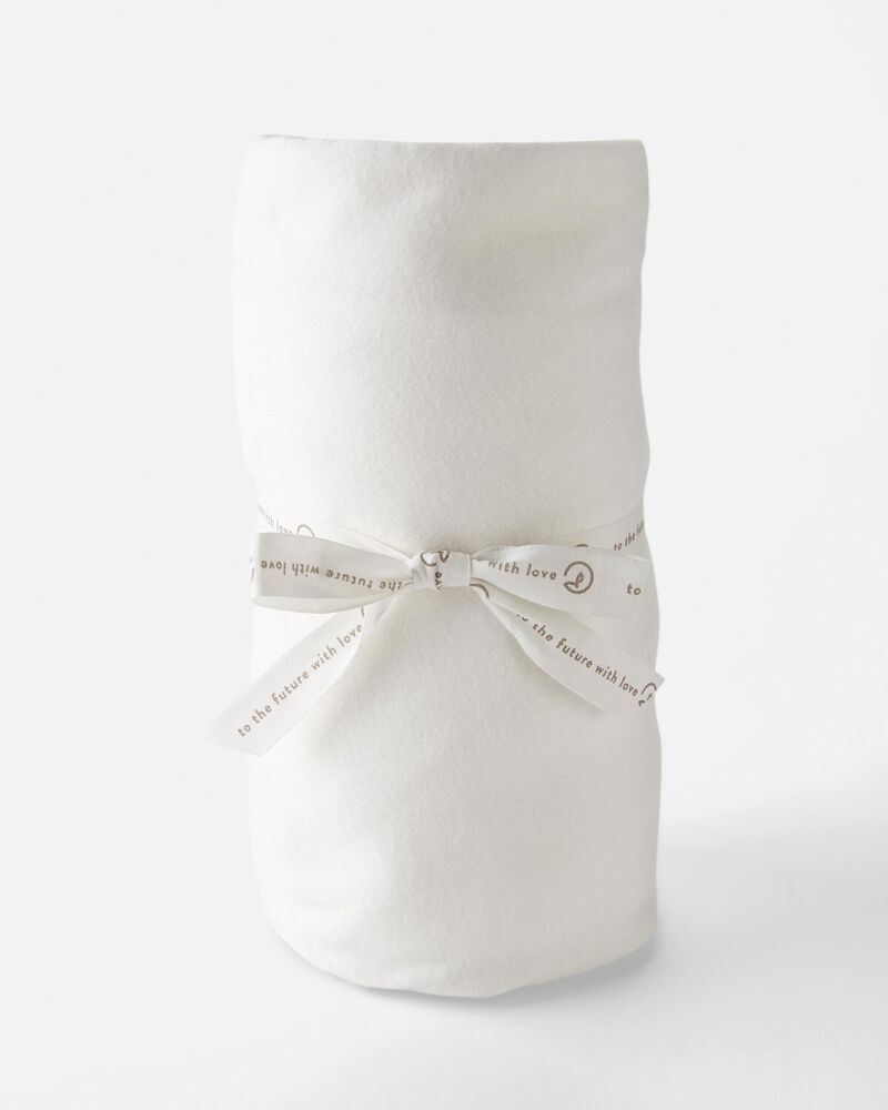 Baby Organic Cotton Mini Crib Sheet, image 2 of 3 slides