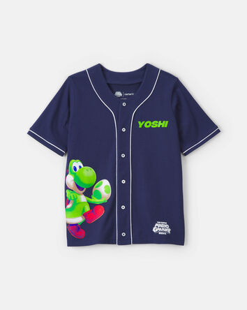 Boys Nintendo Super Mario Jersey - Navy Blue, 