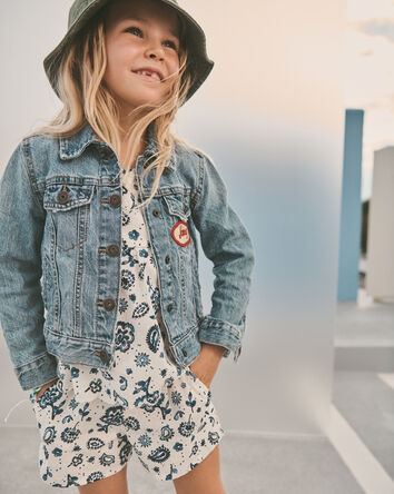 Toddler Denim Jacket - Medium Wash, 