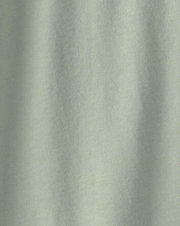 Boys Solid Henley T-Shirt - Green, 