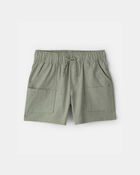 Toddler Boy Woven Pocket Shorts - Green, image 1 of 4 slides