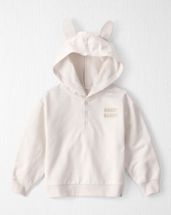 Toddler Organic Cotton 'Honey Bunny' Hoodie, 