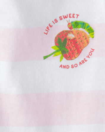 Toddler Girl The Very Hungry Caterpillar&trade; Striped Graphic Tee - Pink/White, 