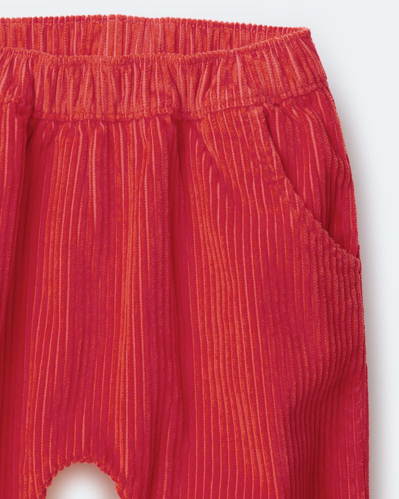 Toddler Corduroy Playground Pant - Orange, image 8 of 8 slides