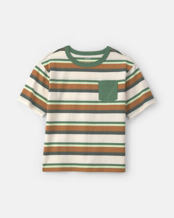 Boys Striped Short-Sleeve T-Shirt, 