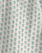 Toddler Girl 2-Piece Organic Cotton Gauze Top & Short Set in Floral, image 4 of 5 slides