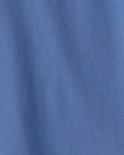Boys Striped Short-Sleeve T-Shirt - Blue, image 2 of 3 slides