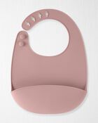 Baby Little Planet 2-Pack Silicone Bibs, image 3 of 4 slides
