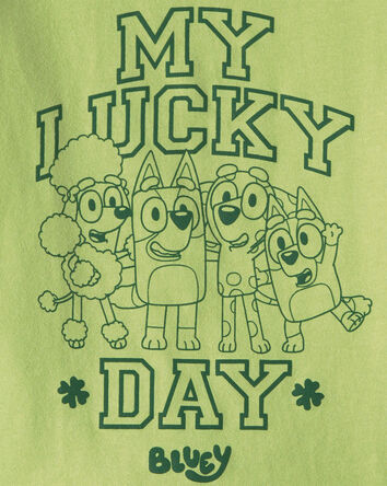 Toddler St. Patrick's Day Bluey&trade; Graphic Tee - Green, 
