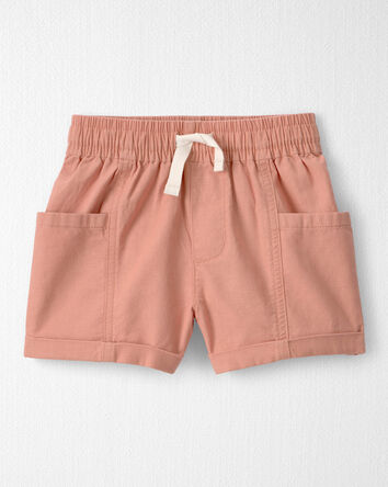 Toddler Boy 2-Piece Top & Short Set Made with Organic Cotton in Citrus Summer Print, 