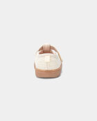 Baby Girl Every Step&reg; First Walker Floral Casual Shoes - Cream, image 3 of 6 slides