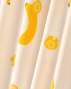 Toddler Banana PurelySoft 2-Piece Pajama Set - Yellow/Cream, image 6 of 8 slides