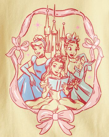 Toddler Girl Disney&copy; Princess Short Sleeve Graphic Tee- Yellow, 