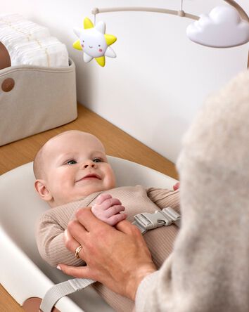 Nursery Style Wipe-Clean Changing Pad - 18 in - Oat, 
