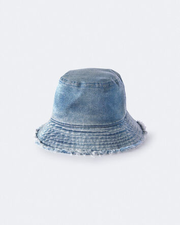 Toddler Denim Bucket Hat in Avenue Wash, 