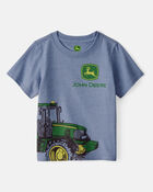 Toddler Boy John Deere Short-Sleeve Graphic Tee - Blue, image 1 of 2 slides