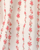 Girls 2-Piece Floral Sleeveless Top & Skort Set - Pink, image 4 of 5 slides