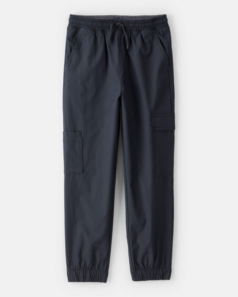 Boys Active Woven Joggers - Black, image 1 of 6 slides