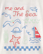 Toddler 'Ahoy There' Graphic Tee - White, image 2 of 6 slides