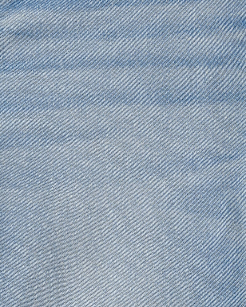 Toddler Girl Denim Flare Jeans - Light Blue, image 3 of 4 slides