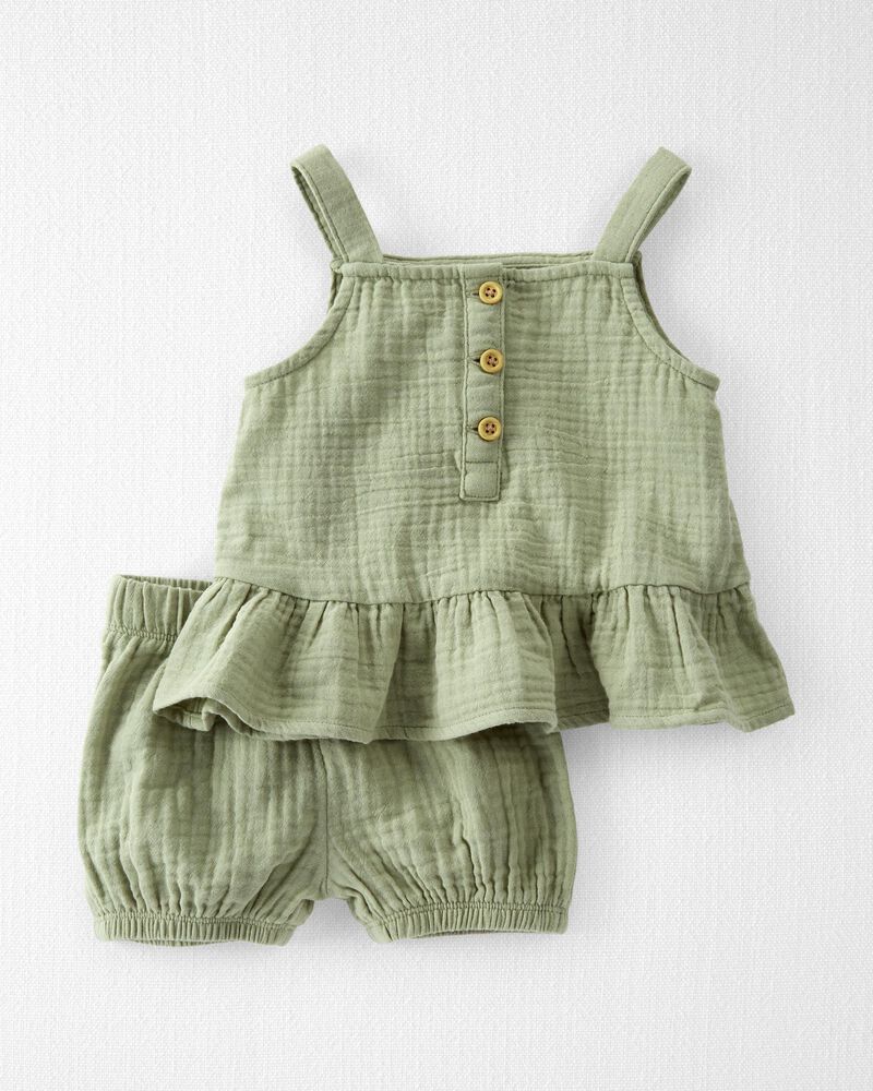 Baby 2 Piece Organic Cotton Set, image 1 of 4 slides