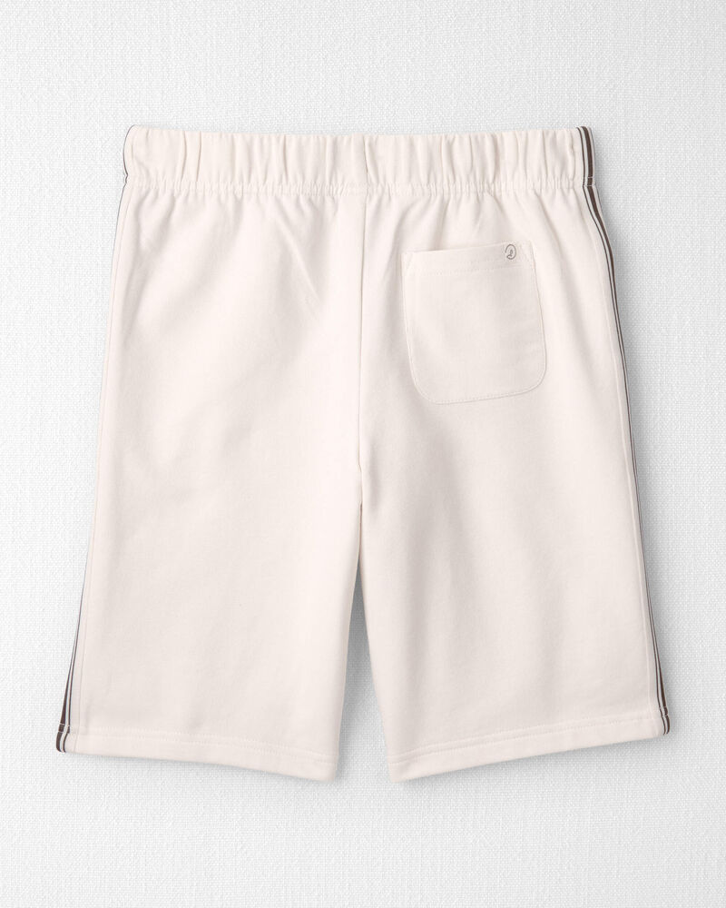 Kid 2-Piece Organic Cotton French Terry Top & Short Set, image 5 of 6 slides