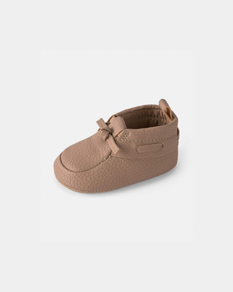 Baby Casual Boat Shoes - Brown, image 6 of 6 slides
