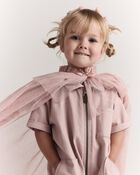 Toddler Girl Confetti Dress Up Cape - Light Pink, image 4 of 10 slides
