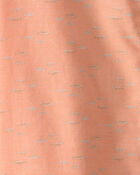 Boys Fish Short-Sleeve Button-Down Shirt - Orange, image 2 of 3 slides