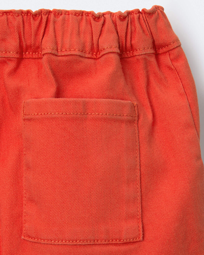Toddler Bermuda Shorts - Orange, image 7 of 7 slides