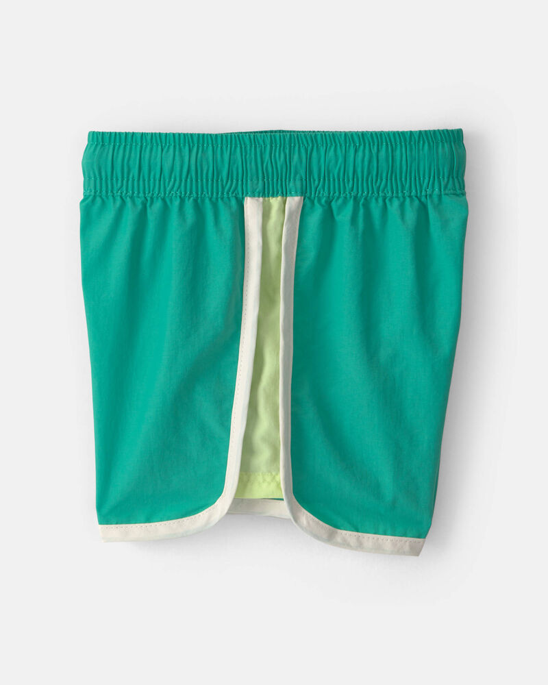Baby Active Shorts - Green, image 3 of 5 slides