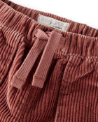 Baby Organic Cotton Corduroy Drawstring Pants, image 3 of 5 slides