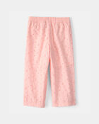 Toddler Girl Floral Eyelet Pants - Pink, image 4 of 6 slides