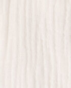 Baby Organic Cotton Gauze Shortalls, image 4 of 5 slides