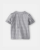 Baby Boy 3-Dinosaur Outfit Set - Grey/White, image 9 of 13 slides