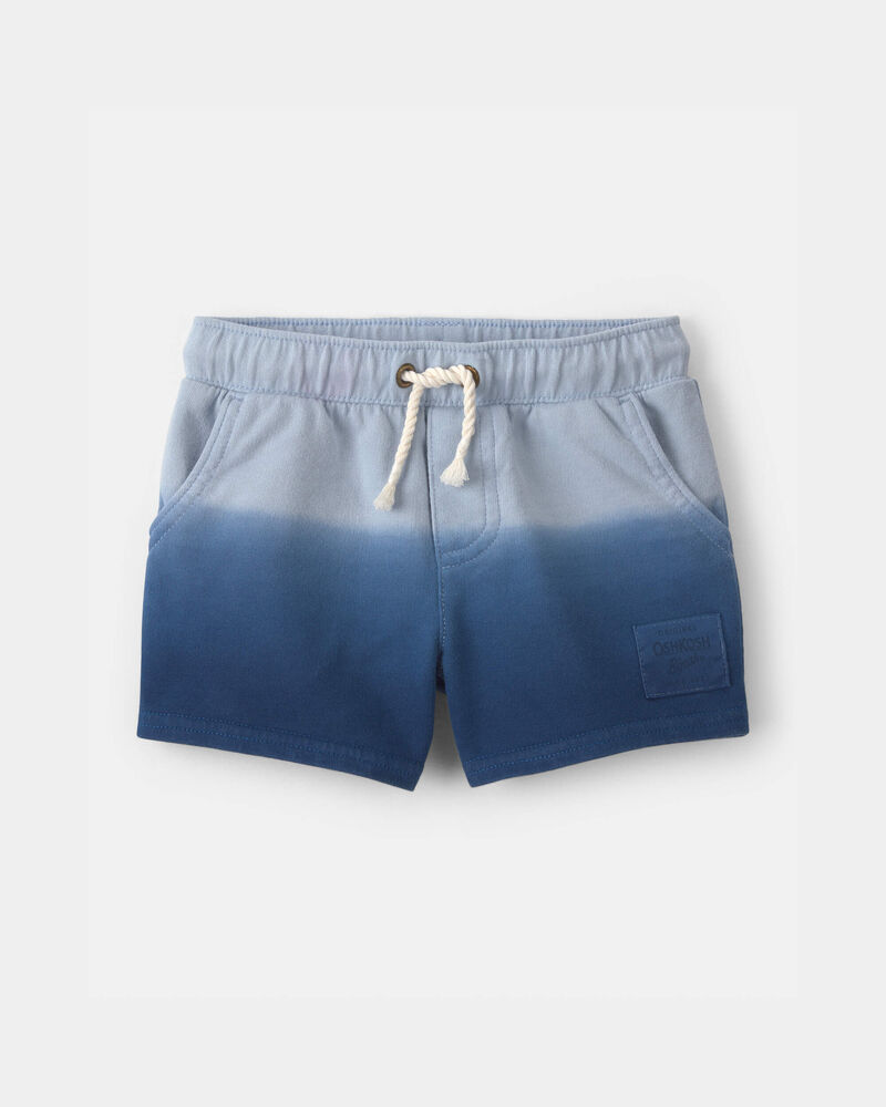 Toddler Boy Ombre French Terry Shorts - Blue, image 1 of 4 slides