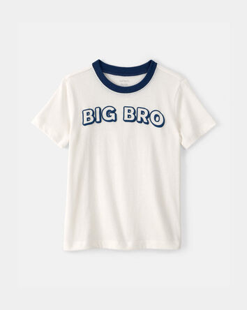 Toddler Boy 'Big Bro' Graphic Tee - Ivory, 