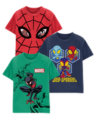 Toddler 3-Pack Spider-Man Tees, image 1 of 7 slides