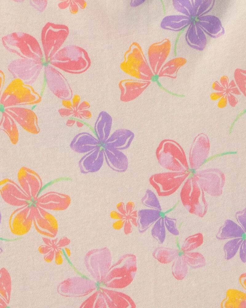 Girls Tropical Floral Romper, image 2 of 3 slides