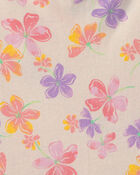 Girls Tropical Floral Romper, image 2 of 3 slides