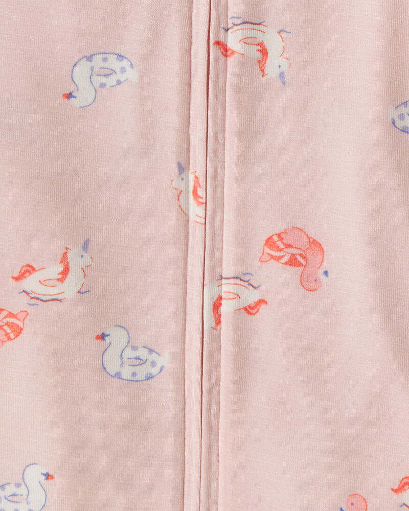 Baby Girl 2-Pack Flamingo PurelySoft&trade; 1-Piece Pajama - Pink, image 4 of 7 slides